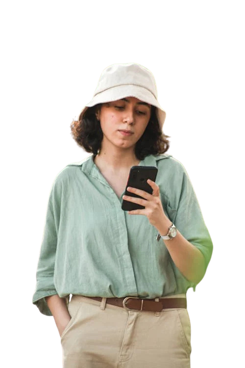 Person working on a laptop in a clean workspace